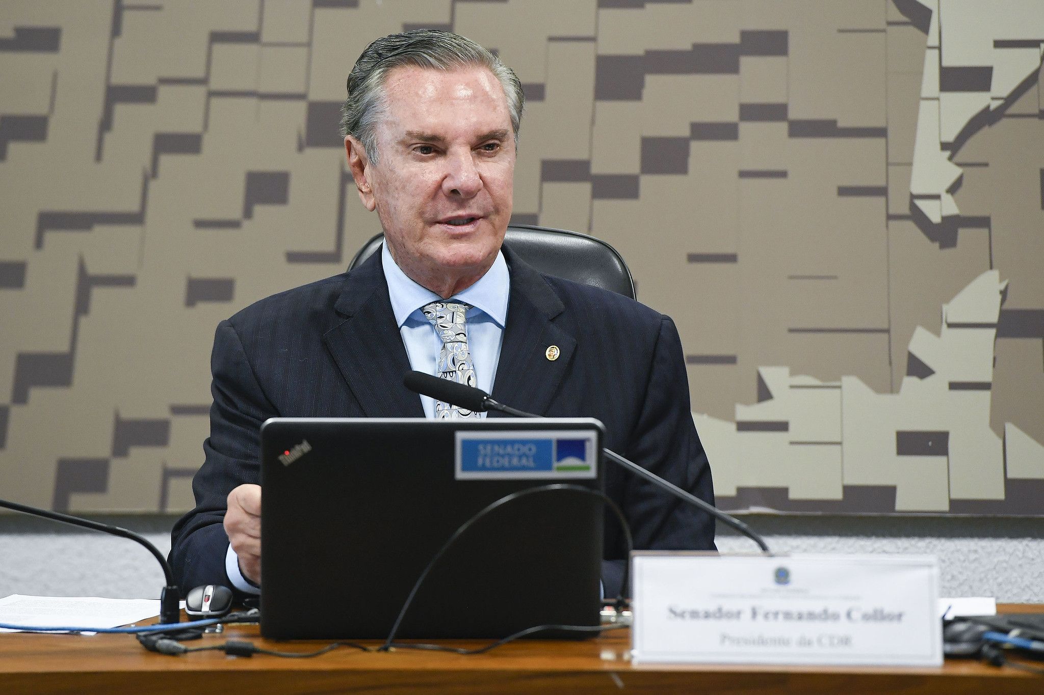 O ex-presidente e ex-senador Fernando Collor de Mello