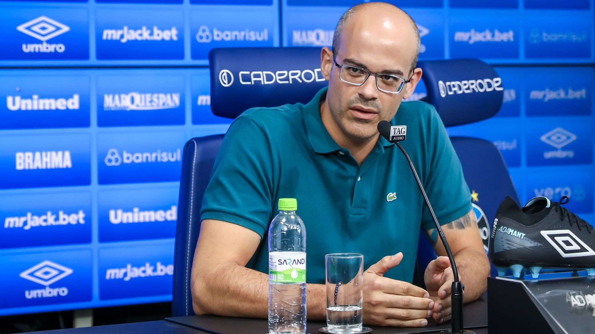 Paulo Caleffi, vice-presidente de futebol do Grêmio