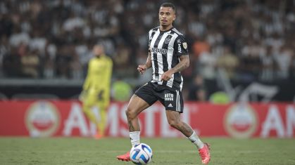 Allan em partida do Atlético-MG pela Libertadores