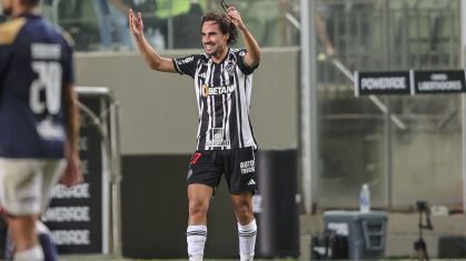 Igor Gomes marcou dois gols para o Atlético-MG no Horto