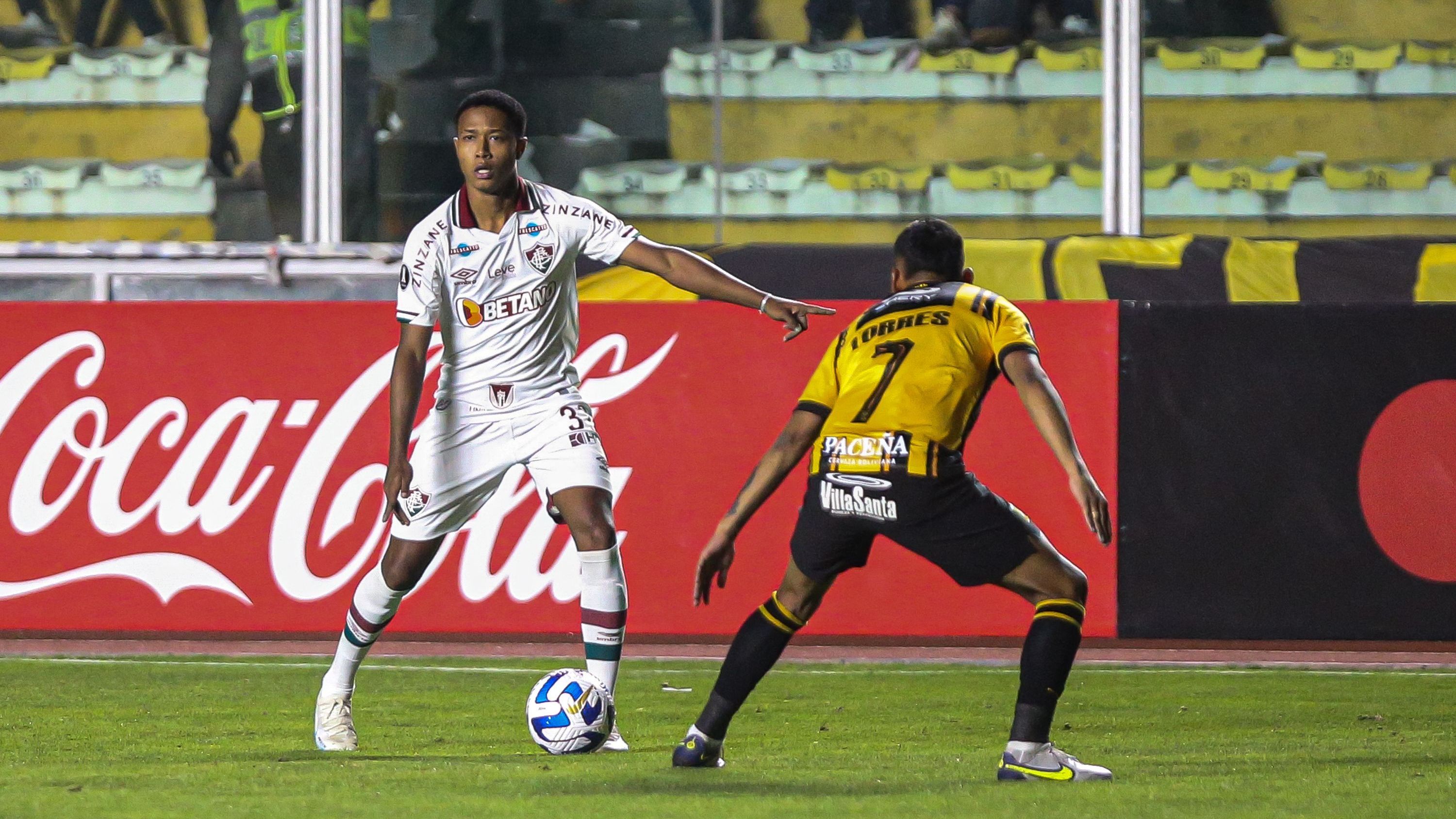 Fluminense e The Strongest se enfrentaram em La Paz