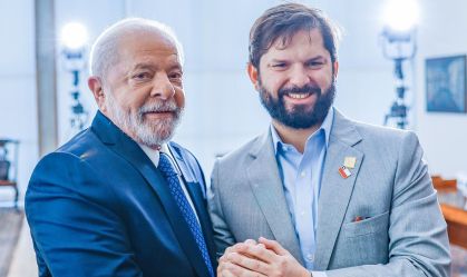 Lula recebe presidente do Chile, Gabriel Boric, em Brasília na terça (22)