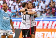 David Luiz ensaia despedida com Tite no Flamengo