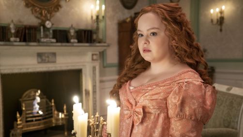 Nicola Coughlan como Penelope Featherington em &quot;Bridgerton&quot;