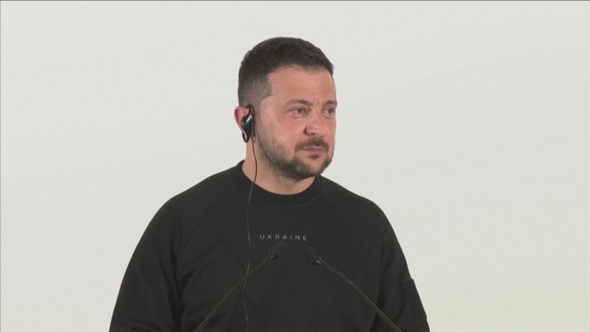 Volodymyr Zelensky, presidente da Ucrânia / Reprodução CNN