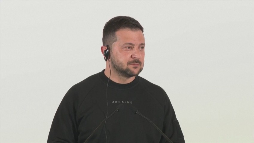 Volodymyr Zelensky, presidente da Ucrânia / Reprodução CNN