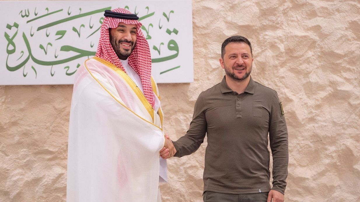 Mohammed bin Salman - Volodymyr Zelenskyy meeting in Jeddah