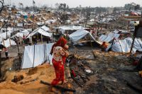 Deslizamentos em campos de refugiados matam oito pessoas em Bangladesh