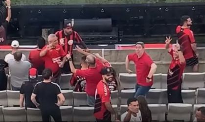 Athletico-PR pode ser multado por suposto gesto racista de torcedor