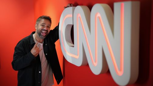 O humorista Fábio Rabin terá quadro semanal na CNN