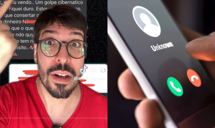 Influenciador alerta sobre novo golpe do pix com IA que recria voz de qualquer pessoa