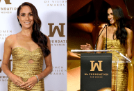 Meghan Markle aparece com pulseira de diamantes de Diana em evento em Nova York