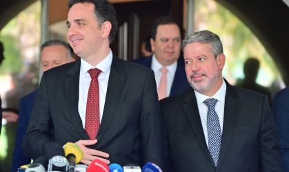 Lira e Pacheco ressaltam separação dos Poderes no STF, e Barroso fala em equilíbrio