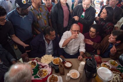 Alckmin na Feira Nacional da Reforma Agrária do MST
