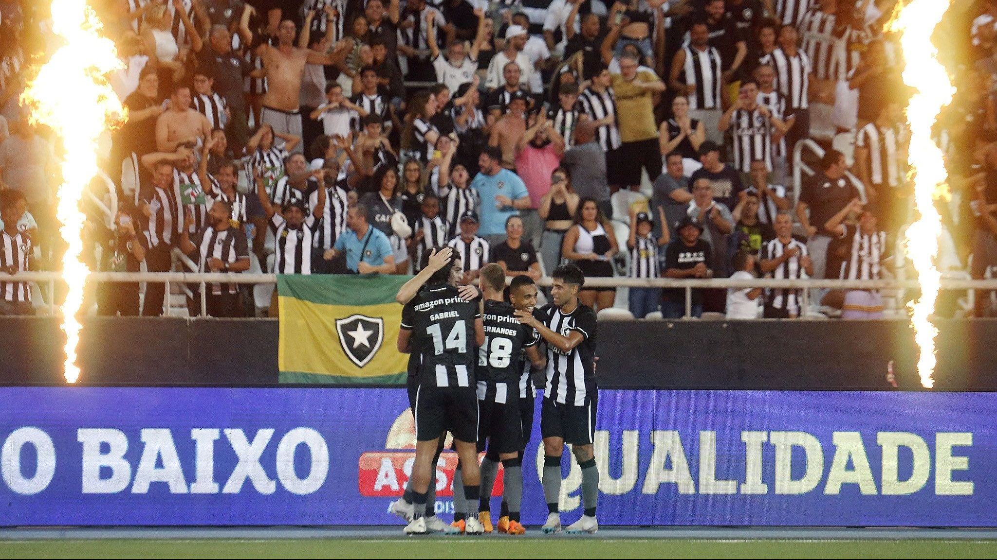 Botafogo tem 100% de aproveitamento no Brasileirão