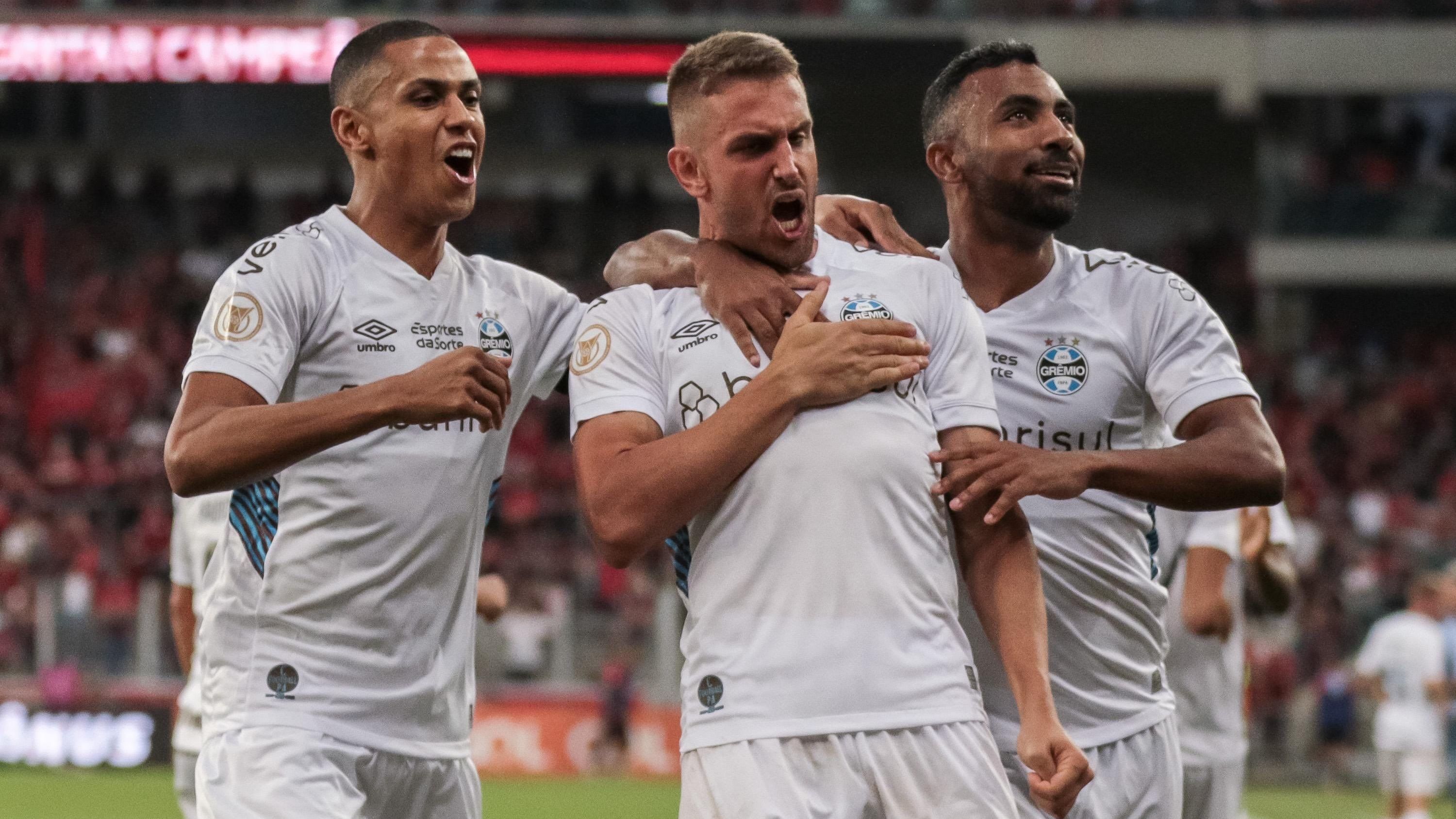 Bruno Uvini marcou o gol da vitória Tricolor na Arena da Baixada