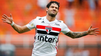 Alexandre Pato em passagem pelo São Paulo em 2019