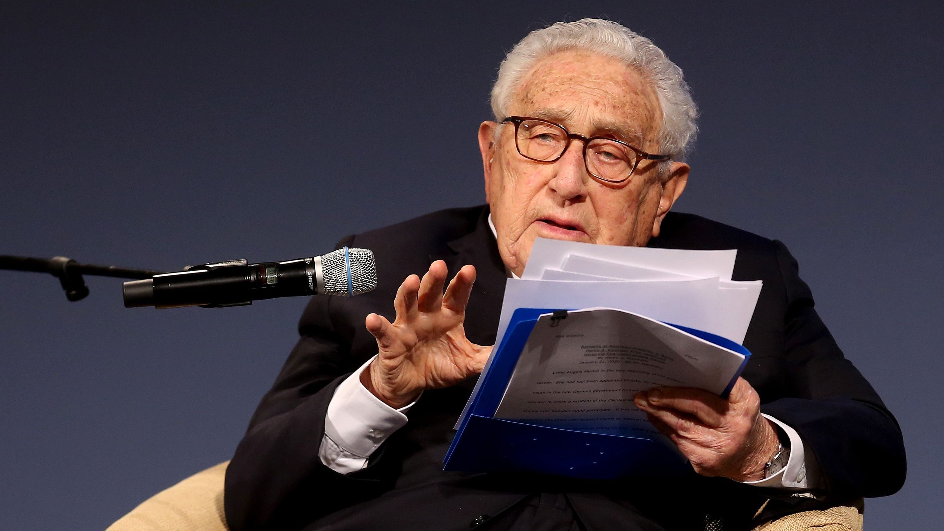 Merkel Receives Henry A. Kissinger Prize