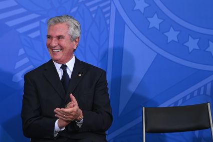 O ex-presidente e ex-senador Fernando Collor de Mello durante evento em Brasília