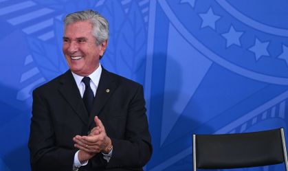 O ex-presidente e ex-senador Fernando Collor de Mello durante evento em Brasília