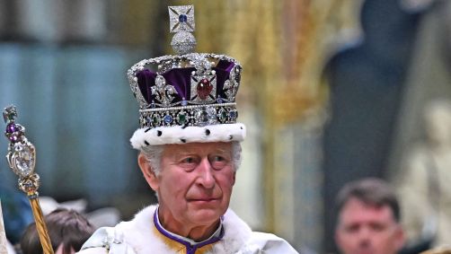 O Rei Charles III foi coroado neste sábado (7)