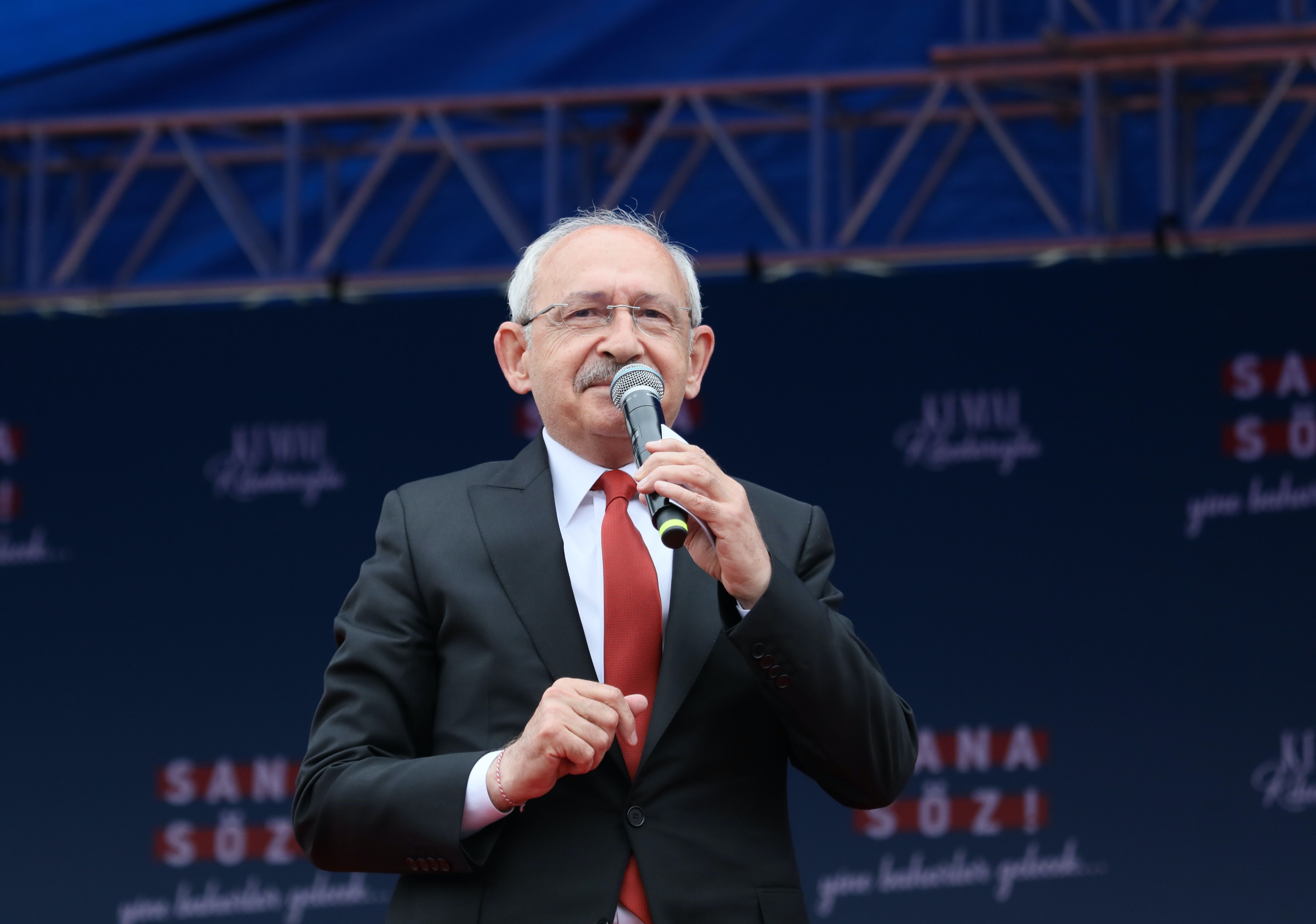Kemal Kilicdaroglu, líder do Partido Republicano do Povo (CHP) e candidato derrotado à Presidência da Turquia / Anaodlu Agency/Getty Images