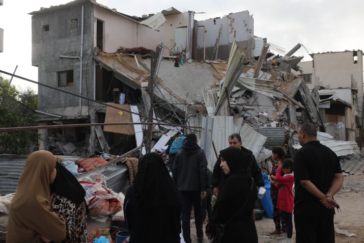 Destruição provocada por ataques israelenses em Gaza. / Reprodução
