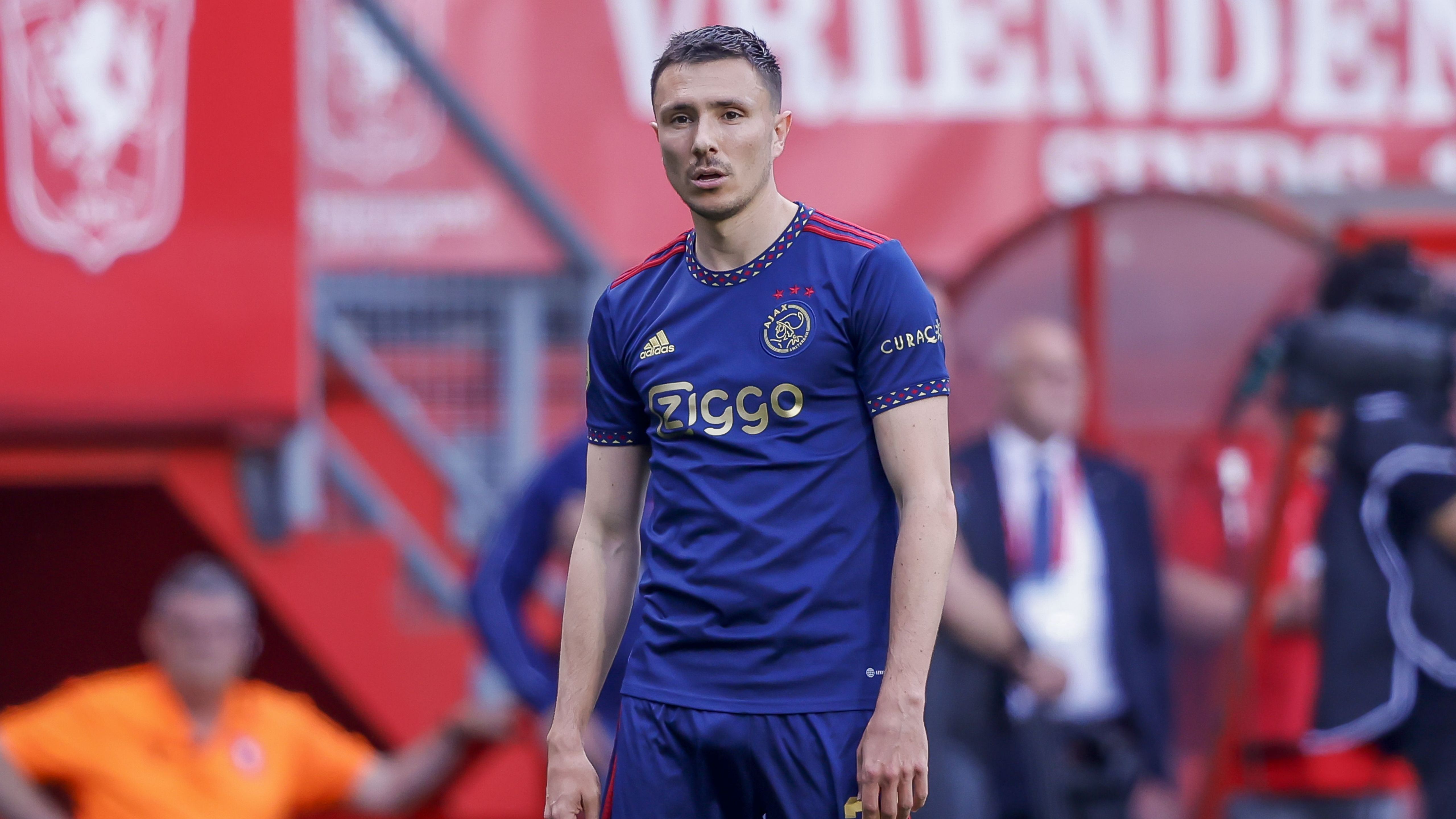 Steven Berghuis durante a derrota do Ajax para o Twente