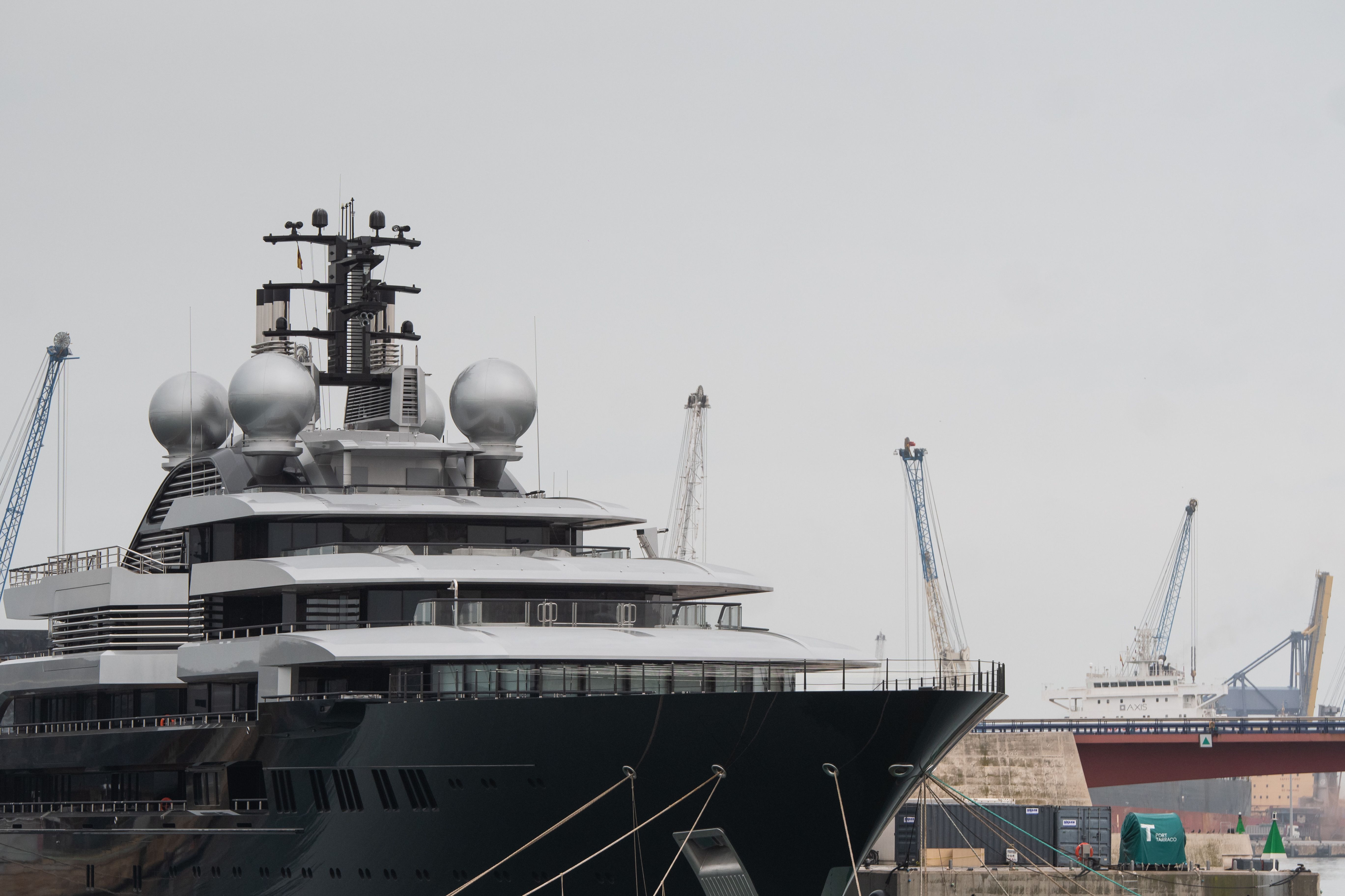 The Government Retains The Yacht 'crescent' In Tarragona Due To Sanctions Against Russia