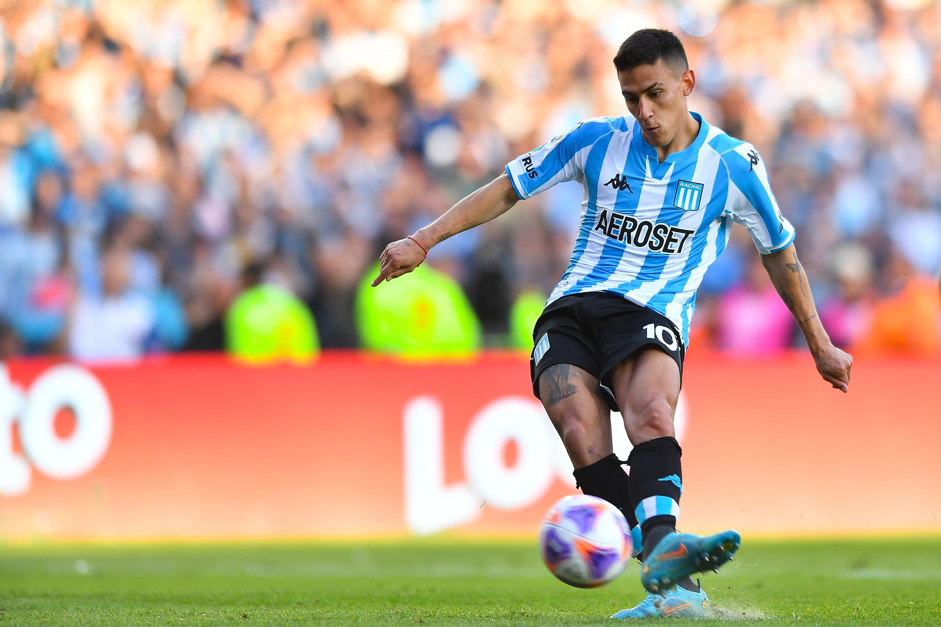 Matías Rojas em ação pelo Racing