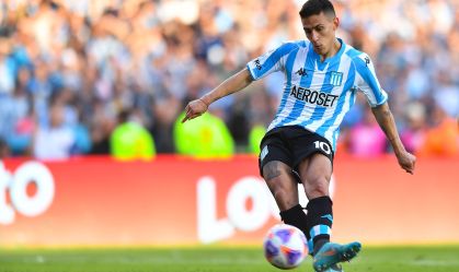 Matías Rojas em ação pelo Racing