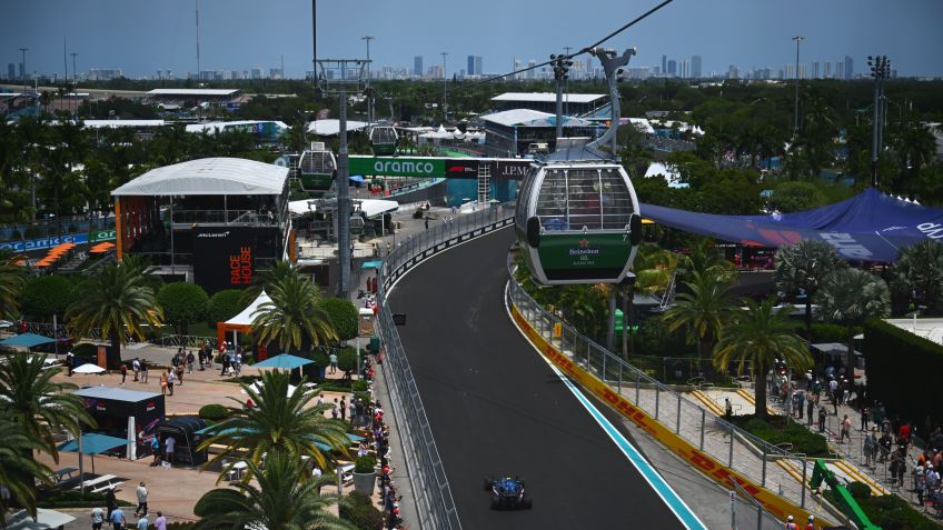 Visão do circuito de Miami / Clive Mason - Formula 1/Formula 1 via Getty Images