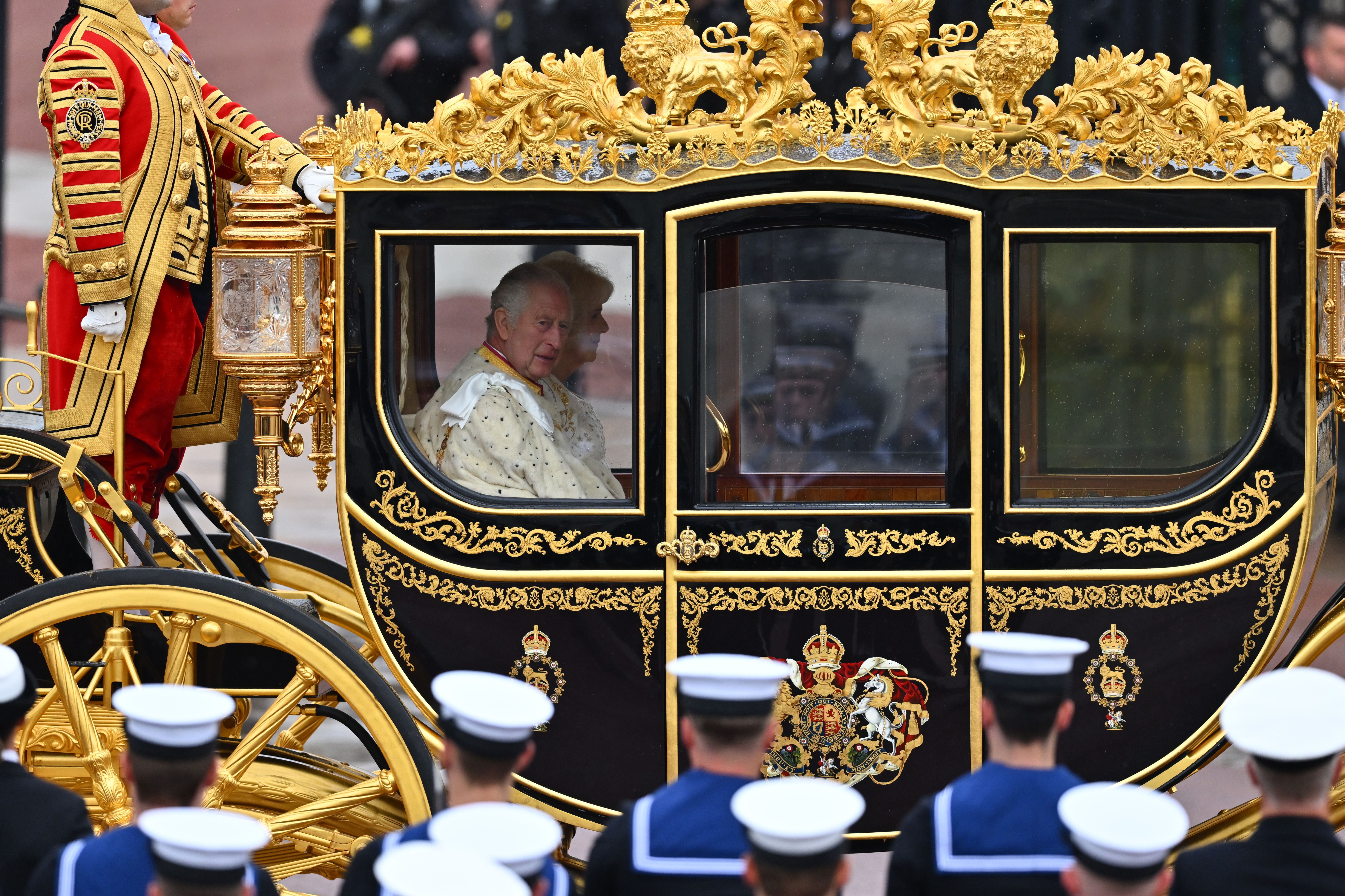 Their Majesties King Charles III And Queen Camilla - Coronation Day