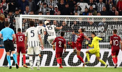 Liga Europa: Juventus empata no fim contra o Sevilla; Roma sai em vantagem na semi