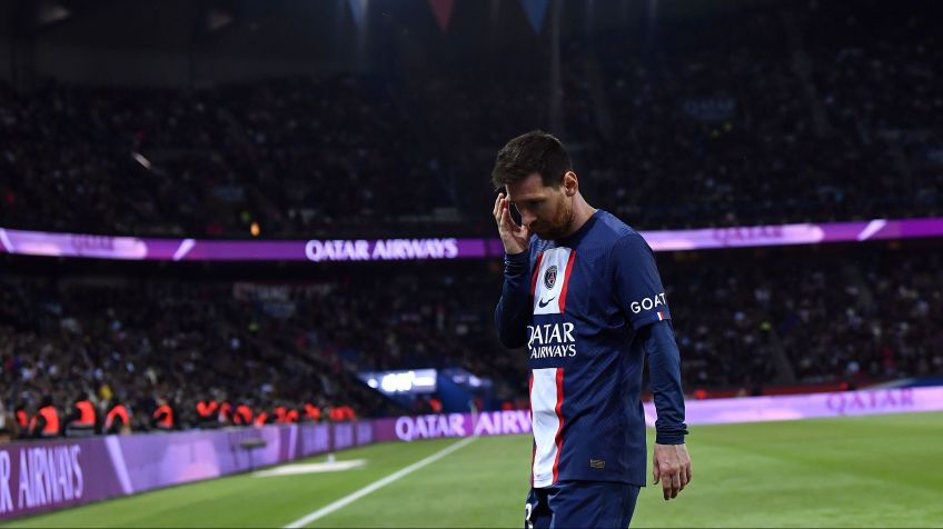 Messi foi vaiado pela torcida do PSG contra o Ajaccio / Aurelien Meunier - PSG/PSG via Getty Images