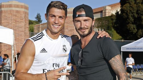 Cristiano Ronaldo e Beckham