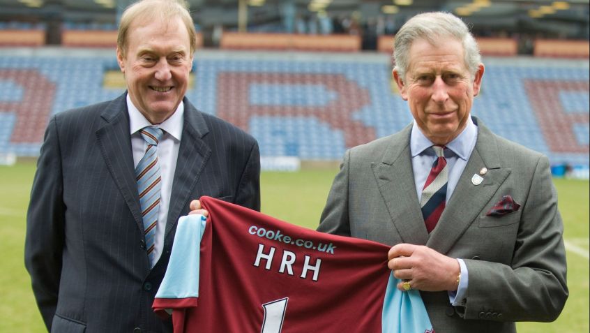 Rei Charles é torcedor do Burnley