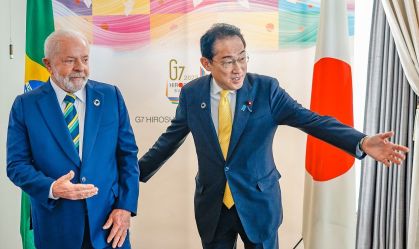19.05.2023 - Encontro com o Primeiro-Ministro do Japão, Fumio K