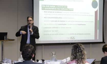 Secretário Bernard Appy participa de evento em São Paulo