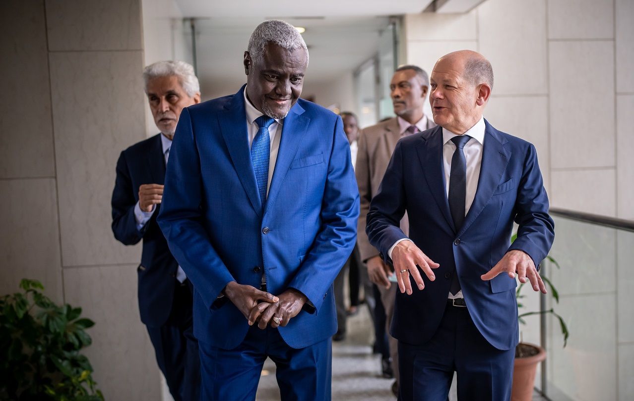 Chancellor Scholz in Ethiopia