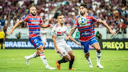 Fortaleza e São Paulo empataram na Arena Castelão
