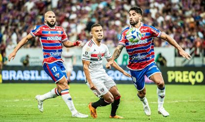 Fortaleza e São Paulo empataram na Arena Castelão