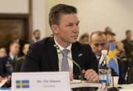 Ucranianos devem realizar treinamento em caças Gripen, diz ministro da Suécia