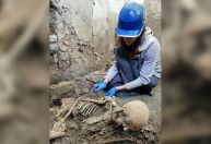 Equipes encontram mais dois corpos no sítio arqueológico de Pompeia 