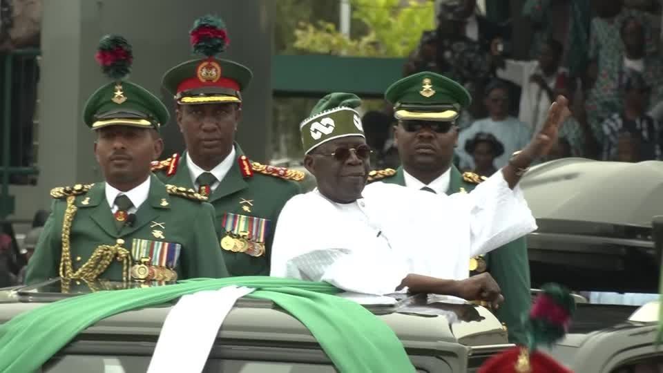 Nigeria's Tinubu sworn in as new president