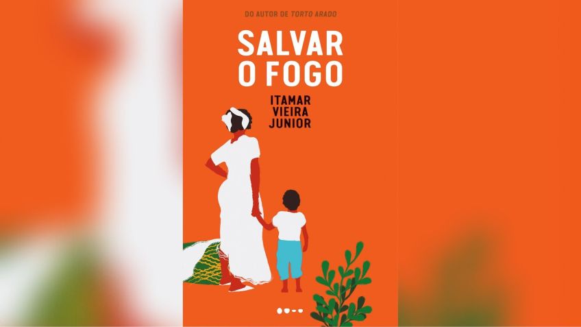 Capa de "Salvar o Fogo", de Itamar Vieira Junior. / Divulgação