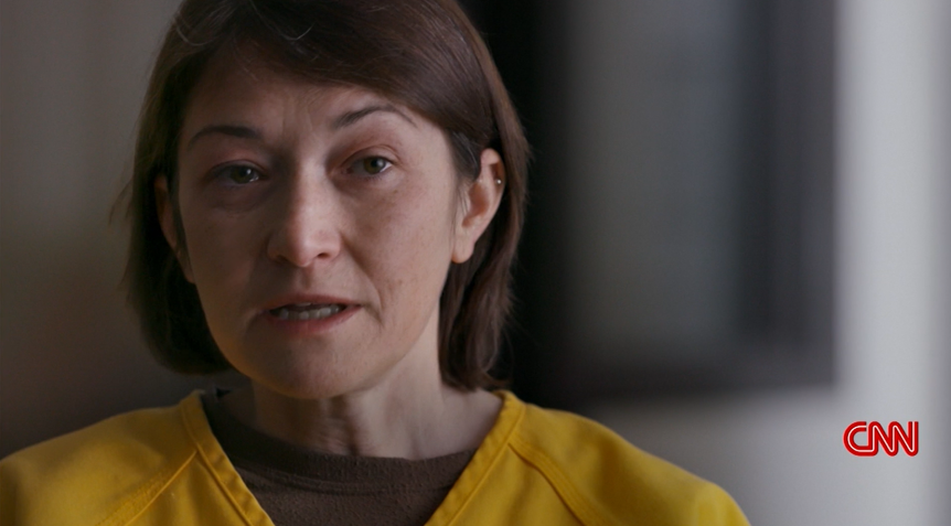 Sarah em entrevista à CNN / CNN