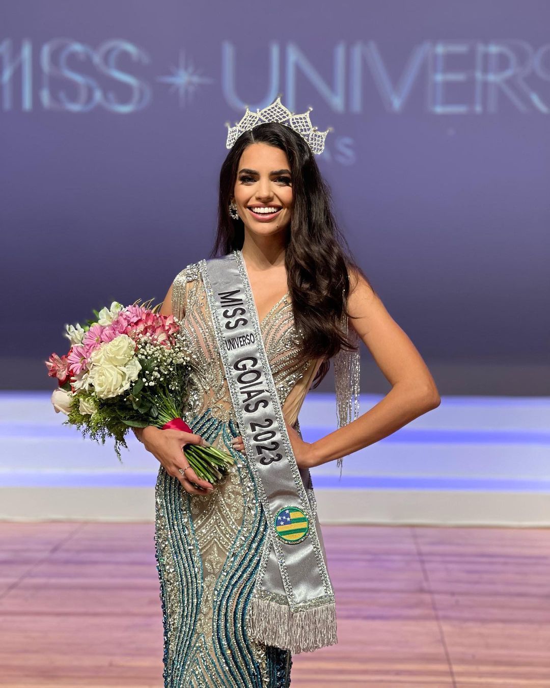 Renata Guerra venceu o Miss Universo Goiás no último domingo (9). / Reprodução/ Instagram