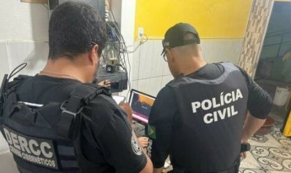 Polícia prende suspeito com mais de 27 mil arquivos de pornografia infantil armazenados em Goiás