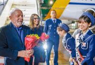 Lula chega a Hiroshima para participar de cúpula do G7